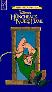 Cover of: Disney's the Hunchback of Notre Dame: Meet the Characters (Meet the Characters Series)
