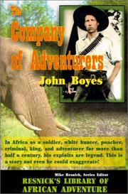 The company of adventurers by John Boyes