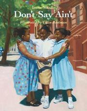 Cover of: Don't Say Ain't
