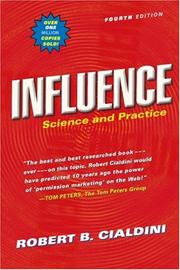 Cover of: Influence by Robert B. Cialdini