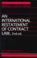 Cover of: An International Restatement of Contract Law