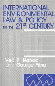 Law in the war against international terrorism by Ved P. Nanda, George W. Pring