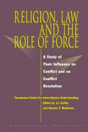 Cover of: Religion, Law and the Role of Force by 