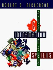 Cover of: Business and information systems by Robert C. Nickerson