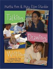 Cover of: Talking, Drawing, Writing: Lessons for Our Youngest Writers