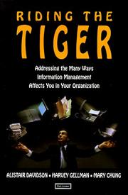 Cover of: Riding the Tiger by Alistair Davidson, Harrey Gellman, Mary Chung, Harvey Gellman