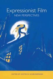 Cover of: Expressionist film: new perspectives