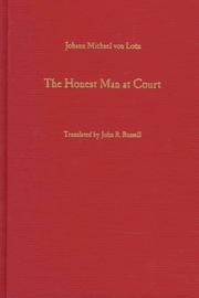 Cover of: The honest man at court