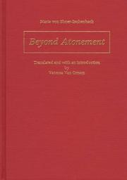 Cover of: Beyond atonement