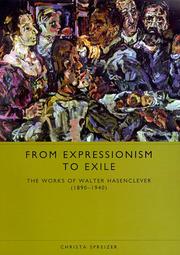 From expressionism to exile by Christa Spreizer