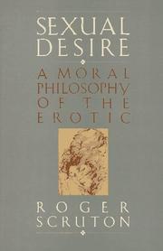 Cover of: Sexual desire by Roger Scruton