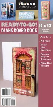 Cover of: Ready-to-Go! Blank Board Book- DISPLAY BOARD (Create & Treasure (C&T Publishing))