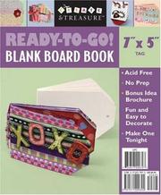 Cover of: Ready-to-go! Blank Board Book 7x5 Tag