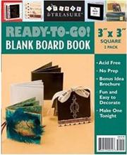 Cover of: Ready to Go Blank Board Books 3x3 Two Pack: One Black, One White