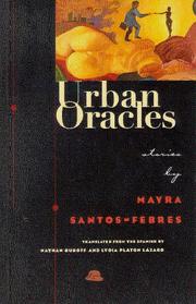 Cover of: Urban oracles: stories
