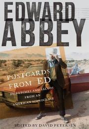 Postcards from Ed by Edward Abbey