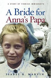Cover of: A Bride for Anna's Papa (Historical Fiction for Young Readers)