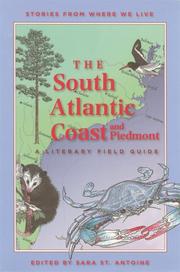 Cover of: The South Atlantic Coast and Piedmont by 
