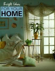 Cover of: Bright ideas for your home.