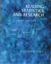 Reading statistics and research by Schuyler W. Huck