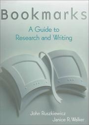 Cover of: Bookmarks by John J. Ruszkiewicz