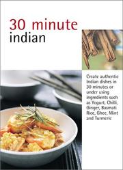 Cover of: 30 Minute Cooking by Sunil Vijayakar