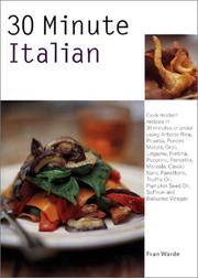 Cover of: 30 Minute Cooking: Italian