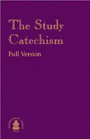 Cover of: The Study Catechism by Witherspoon Press