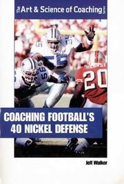 Cover of: Coaching football's 40 nickel defense