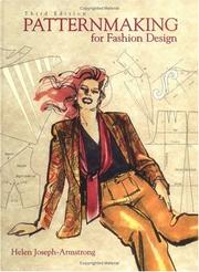 Cover of: Patternmaking for Fashion Design (3rd Edition) by Helen Joseph Armstrong