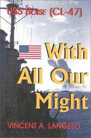 Cover of: With all our might by Vincent A. Langelo
