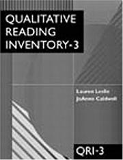 Cover of: Qualitative reading inventory, 3 by Lauren Leslie