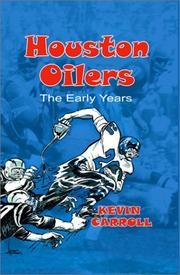 Cover of: Houston Oilers: The Early Years