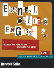 Cover of: Essential college English by Selby, Norwood.
