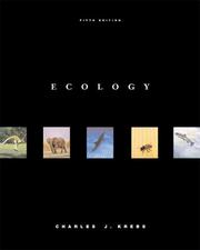 Cover of: Ecology by Charles J. Krebs