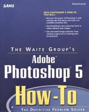 Cover of: Adobe Photoshop 5 How-To