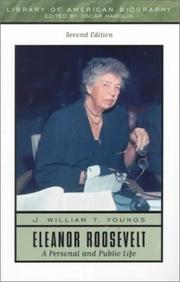 Cover of: Eleanor Roosevelt | J. William T. Youngs