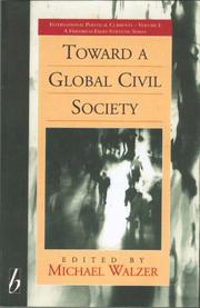 Cover of: Toward a global civil society