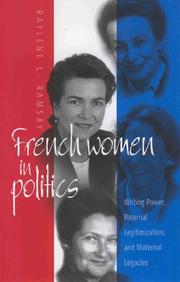 Cover of: French women in politics by Raylene L. Ramsay