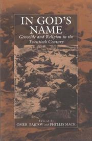 Cover of: In God's name by edited by Omer Bartov and Phyllis Mack.