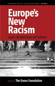 Cover of: Europe's New Racism by 