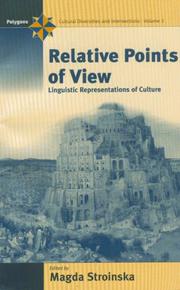 Cover of: Relative points of view: linguistic representation of culture