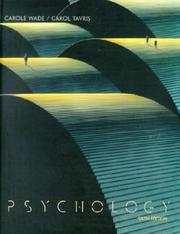 Cover of: Psychology by Carole Wade
