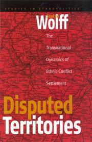 Cover of: Disputed Territories by Stefan Wolff, Stefan Wolff
