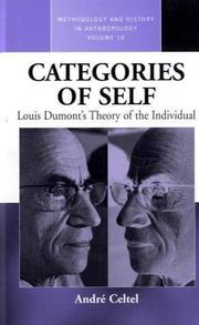 Cover of: Categories of self: Louis Dumont's theory of the individual