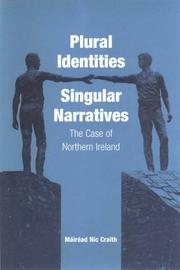 Cover of: Plural identities--singular narratives by Máiréad Nic Craith