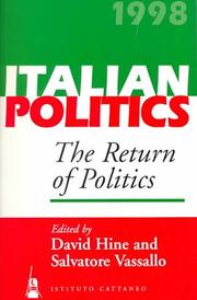 Cover of: The return of politics