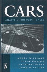 Cover of: Cars by Karel Williams ... [et al.] ; with Andy Adcroft.