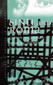 Cover of: Sinti and Roma by edited by Susan Tebbutt.