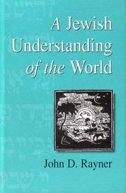 Cover of: A Jewish understanding of the world